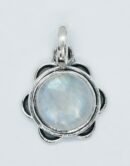 Silver Pendant Rainbow 10x10mm