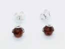 Silver Amber Stud Ball 1.0g