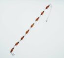 Silver Amber Bracelet Links