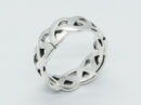 Silver Ring Celtic Band 8mm