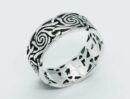 Silver Ring Celtic Band 10mm