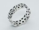 Silver Ring Celtic Band 8mm