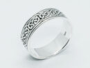 Silver Ring Celtic Band 8mm
