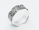 Silver Ring Celtic Band 9mm