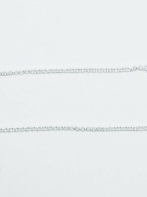 Silver Chain Rolo Diamond Cut (Various Sizes)
