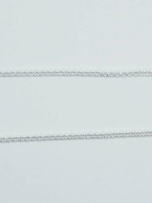 Silver Chain Rolo Diamond Cut (Various Sizes)