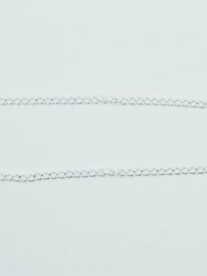 Silver Chain Loose Curb (Various Sizes)
