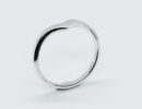 Silver Ring Wishbone Plain