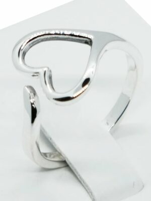 Silver Ring Heart