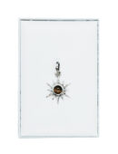 Silver Pendant Sun Tiger Eye