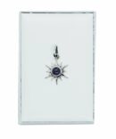 Silver Pendant Sun Amethyst