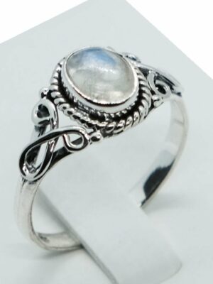 Silver Ring Fancy Rainbow