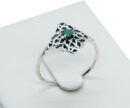 Silver Ring Filigree Turquoise