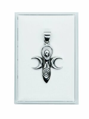 Silver Pendant Mother Moons