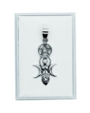 Silver Pendant Mother Pentagram