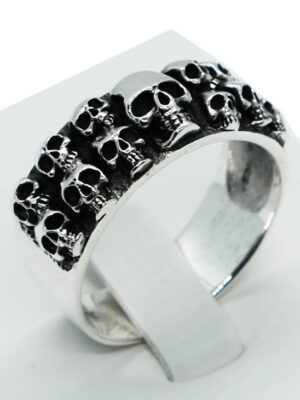 Silver Ring Skulls