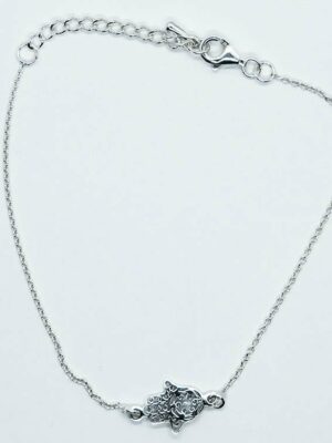 Bracelet Silver Chain Fatima
