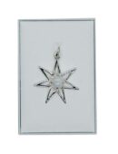 Silver Pendant Star Moonstone