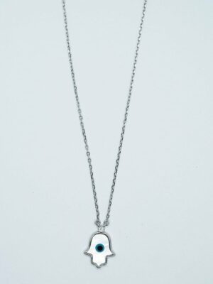 Silver Necklace Fatima