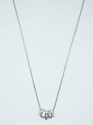 Silver Necklace MOP