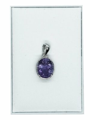 Silver Pendant Amethyst