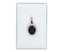 Silver Pendant Garnet