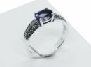 Silver Ring Amethyst Oval
