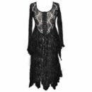 Dress Long Laced Black