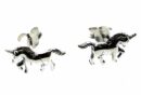 Silver Earring Stud Unicorn