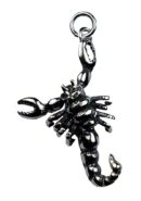 Pendant Silver Scorpion 22mm