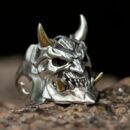 Ring Oni Mask Demon Head