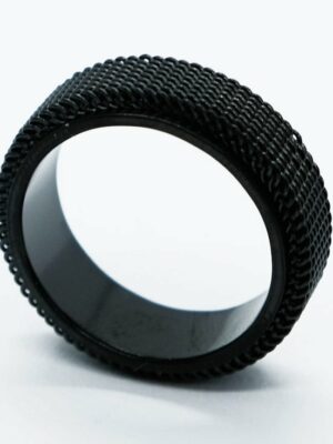 Ring Anxiety Black 8mm