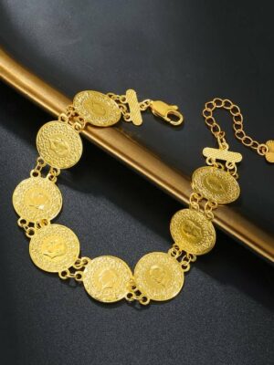 Bracelet Roman Coin Style