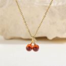 Fashion Necklace Cherries