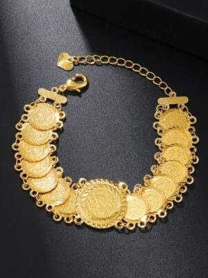 Bracelet Roman Coin Style