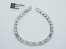 Fashion Bracelet With White CZ