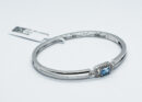 Fashion Bangle Rect Blue CZ