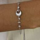 Bracelet Moon Stars Moonstone
