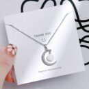 Necklace Crescent Moon Pearl