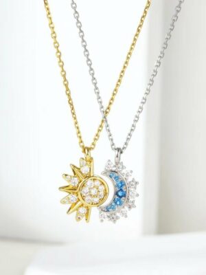 Necklace Sun Moon Necklaces