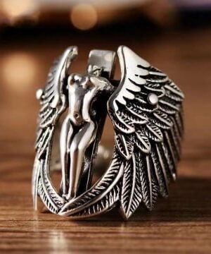 Ring Angel Wings Adjustable