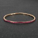 Bracelet Purple Rhinestones