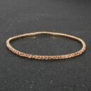 Bracelet Gold Rhinestones
