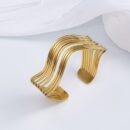 Bracelet Geometric Gold Plated