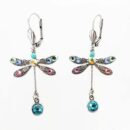 Earrings Dragonfly Design