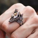 Ring Anubis Head Adjustable