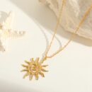 Necklace Sunflower Gold