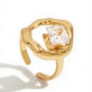 Ring Stainless Gold Plated