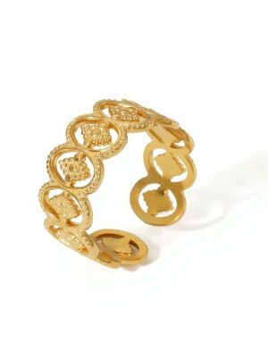 Ring Stainless Gold Plated