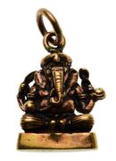 Pendant Bronze Ganesh